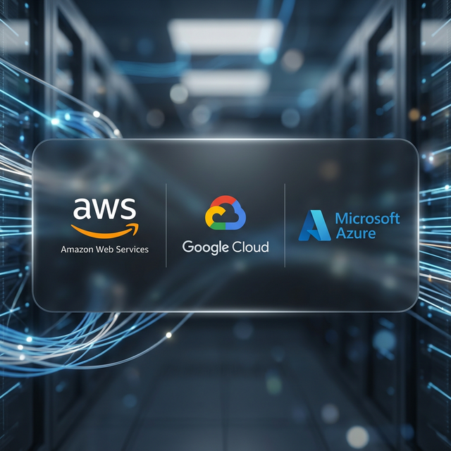 AWS, Azure, Google Cloud